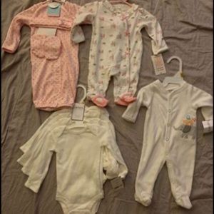Carters Newborn Bundle NWT
